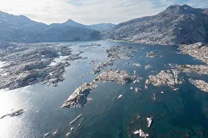 The scenic Lake Aloha in the Desolation Wilderness is a federally protected wilderness area just west of Lake Tahoe