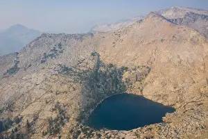Rugged Landscape Prints: A scenic lake is found amid the wilderness of the Sierra Nevada Mountains
