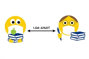 Back To School Prints: Back to school during Coronavirus