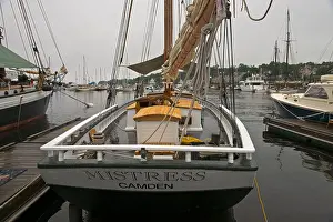 Schooner Prints: Schooner Mistress Camden Maine USA