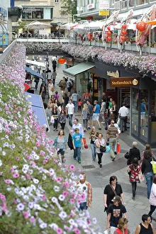 Economical Prints: The Schulstrasse, also known as 'eating street'