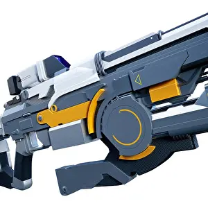 Guardian Prints: Sci-fi assault gun