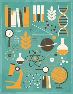 Back To School Prints: Science and Education Collection