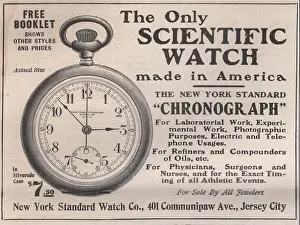 The only Scientific watch made in America the New York Standard Chronograph - New York standard watch Co