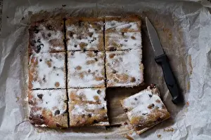 Potatoes Prints: Scillonian tattie cake, baked by Zoe Dan on Bryher, Isles of Scilly