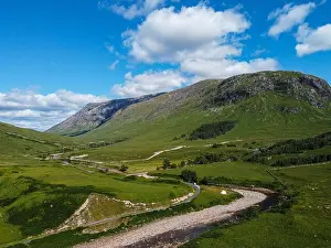 Scottish Highlands Prints: Scotland Glen Etive, James Bond Skyfall Road