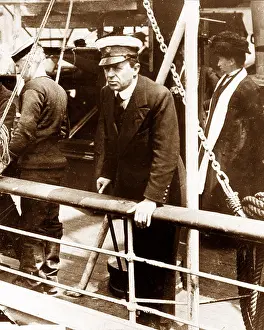 Scott's Antarctic Expedition Captain Scott on the Terra Nova in 1910