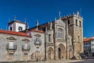 Norte Prints: Se de Lamego, Cathedral of Our Lady of the Assumption, in Lamego, Norte region, Portugal