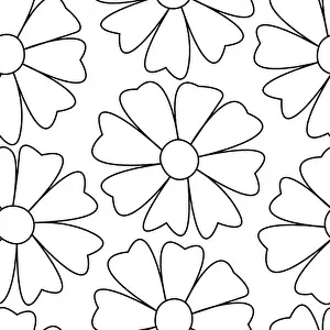 Flower Arrangement Prints: A seamless pattern with flowers