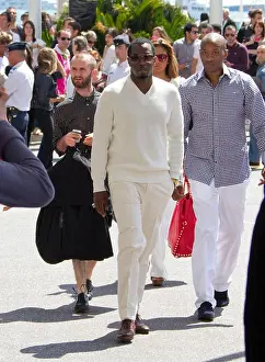 Assault Prints: Sean P. Diddy Combs walks around the Croissette at the 65th Cannes Film Festival in Cannes
