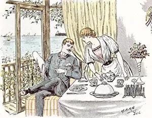 Mars Prints: At the seaside, 19th century