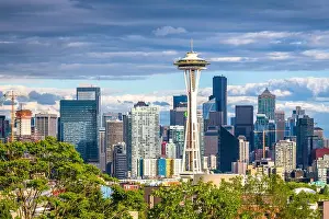 Seattle, Washington, USA downtown skyline