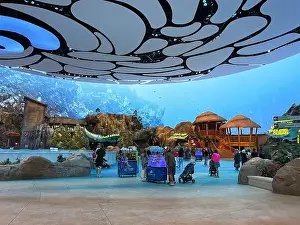Seawater Prints: SeaWorld Yas Island, Abu Dhabi
