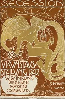Titled Prints: SECESSION; V. ART EXHIBITION, Koloman Moser
