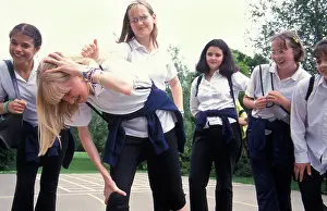 Pulling Prints: Secondary School Girl being Bullied by Peers