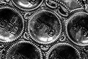 Plate Prints: Seder Plate