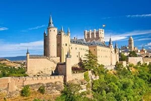 Images Dated 27th September 2016: Segovia castle, Segovia, Spain