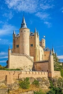 Images Dated 27th September 2016: Segovia castle, Segovia, Spain