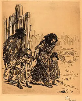 Homeless Prints: After the Seizure. Dated: 1908