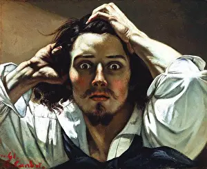 Self Portrait Prints: Self-portrait (The Desperate Man)