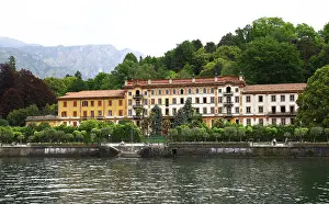 Abandoned Prints: The semi derelict abandoned Hotel Grande Bretagne in Bellagio Lake Como