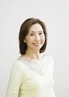 At Camera Prints: Senior woman smiling