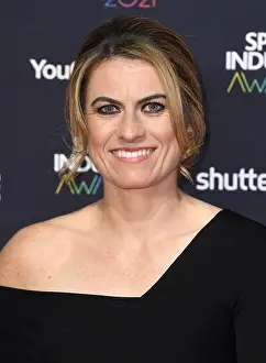 Mid Length Prints: September 8th, 2021, London, UK Karen Carney arriving at the Sport Industry Awards