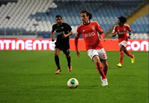 Guys Prints: Serbian striker Lazar Markovic of Benfica runs with the ball during the portuguese Liga Zon Sagres football match