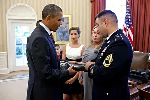 Barack Obama Prints: Sergeant First Class Leroy Arthur Petry