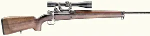 Militaria Prints: SERVICE WEAPONS, SWEDEN, sniper rifle CG 63 for Singapore
