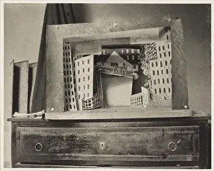 Set design for ballet Parade by Erik Satie. Museum: Musée Picasso, Paris