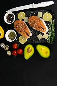Fillet Prints: A set of healthy balanced super food