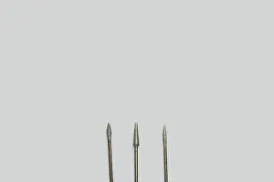 Free Space Prints: Set of three milling cutters for manicure creating