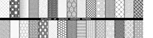 Repeating Prints: Set of seamless geometric patterns for your designs and backgrounds