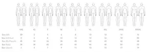 Slim Prints: Set of Women XXS XSs M L XL XXL XXXL XXXXL Fashion template 9 nine head size Croquis Lady model skinny Curvy body