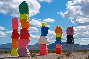 Boulders Prints: Seven Magic Mountains / Seven Sisters