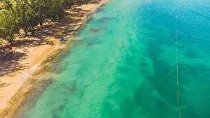 Playa Prints: Seven Seas Beach in Fajardo, Puerto Rico. Turquoise waters