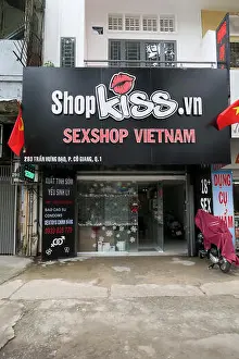 Saigon Prints: Sex shop, Ho Chi Minh City (Saigon), Vietnam