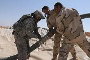 Sgt. Karoll Echeverri, a petroleum fuel specialist with the 2nd Brigade