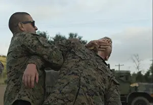 Camp Pendleton Prints: Sgt. Leo Chicas, military policeman