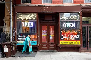Storefront Prints: Shaji BBQ 沙记烧烤, 11 E 7th St, New York