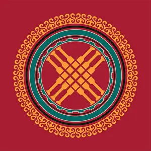 Nomad Prints: Shanyrak, tundyuk, toono - a constructive element crowning the dome of the yurt