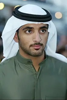 Sheikh Rashid bin Mohammed al Maktoum in portrait