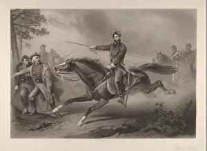 Specialized Prints: Sheridan's Ride, 1868, Etching and engraving