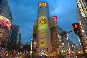 Kanto Prints: Shibuya 109 Shopping District, Tokyo
