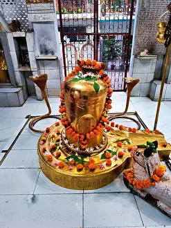 Mandir Prints: The Shivaling of Mahadev (Lord Shiva)