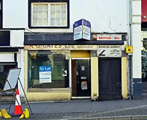 Urban Town Prints: Shop front. former A.G.Gates Ltd