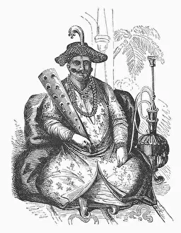 Afghan Prints: Shuja Shah Abdali Durrani (1785-1842)
