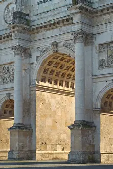 European Culture Prints: Siegestor or Victory Gate as Symbol of German Culture