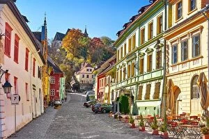 Images Dated 15th October 2018: Sighisoara old town, Transylvania, Romania, Unesco